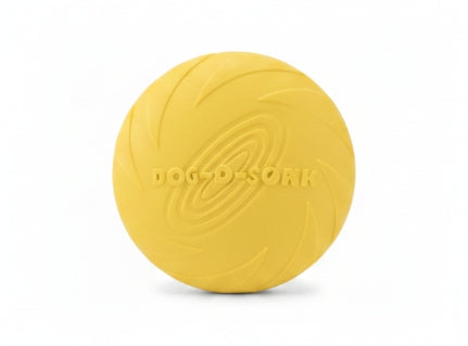 Frisbee en Caoutchouc Résistant – Jeu de Lancer Durable pour Toute la Famille