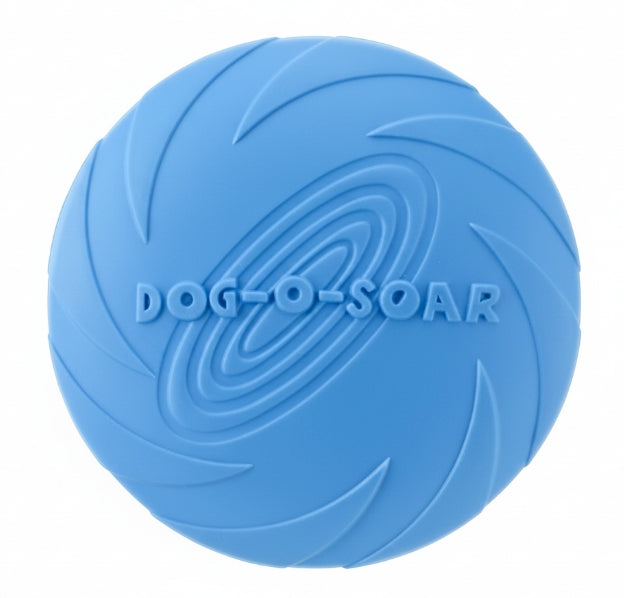 Frisbee en Caoutchouc Résistant – Jeu de Lancer Durable pour Toute la Famille