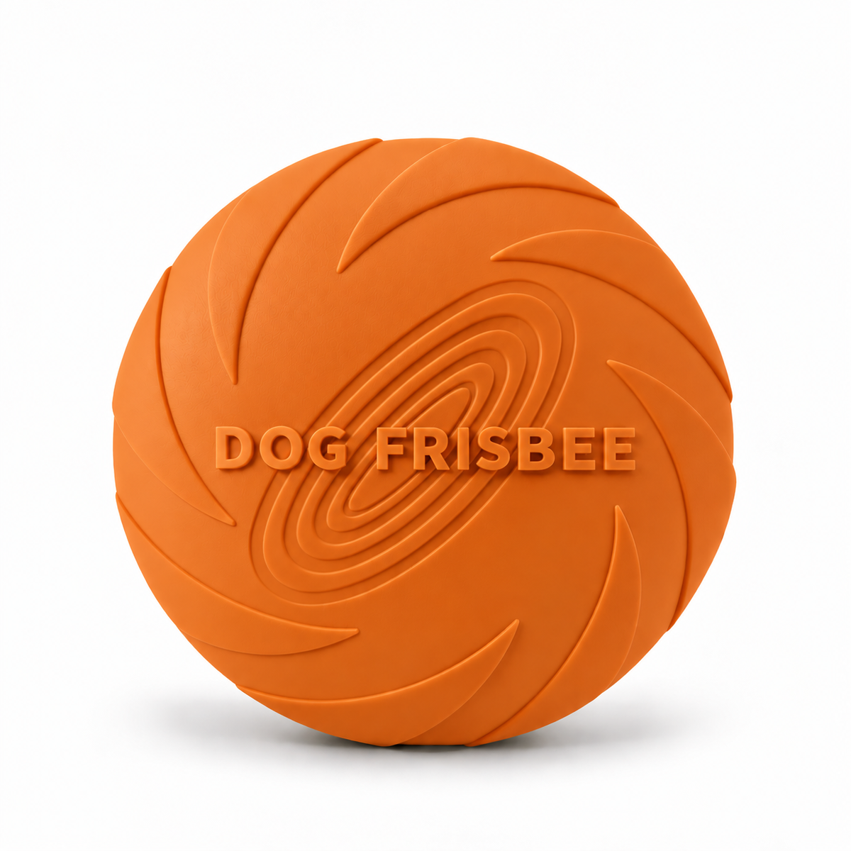 Frisbee en Caoutchouc Résistant – Jeu de Lancer Durable pour Toute la Famille