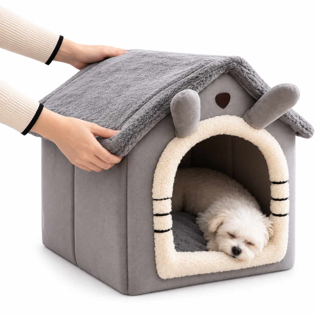 Niche Lavable pour Chien – Confort, propreté et robustesse pour votre compagnon